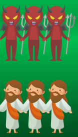 Character selection in the Pygame game.